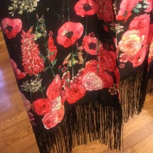 Floral cover up size medium